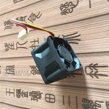 T&T 4028M12B-PF1 40*40*28MM DC12V 0.22A 3-Wire Dual Ball Cooling Fan