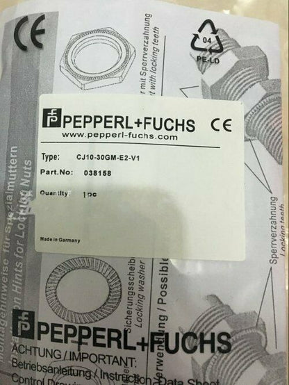 Proximity Switch CJ10-30GM-E2-V1 - PEPPERL+FUCHS