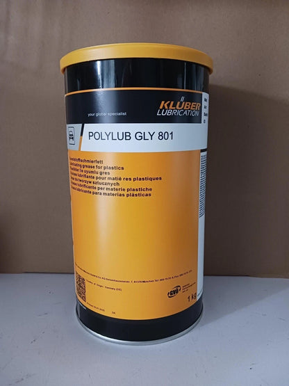 KLUBER Lubrication POLYLUB GLY 801 Grease 1Kg ( 35.3 OZ) free shipping