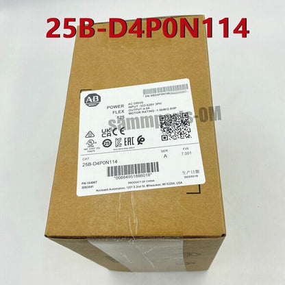 Allen-Bradley 25B-D4P0N114 PowerFlex 525 AC Drive1.5kW 2Hp NEW Factory Sealed - ALLEN-BRADLEY