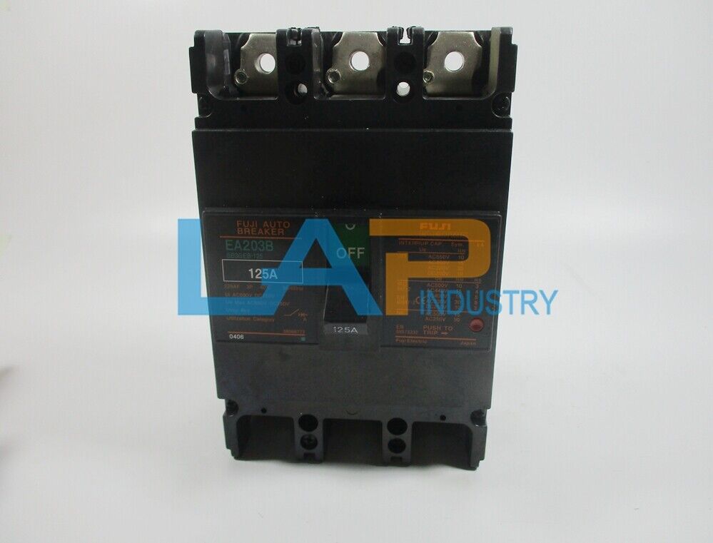 new 1PCS  For Electric EA203B 3P 125A Industrial Automation Auto Circuit Breaker