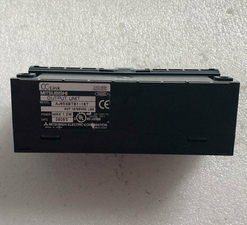 used ONE Mitsubishi AJ65SBTB1-16T Output Unit Tested it In Good Condition - MITSUBISHI