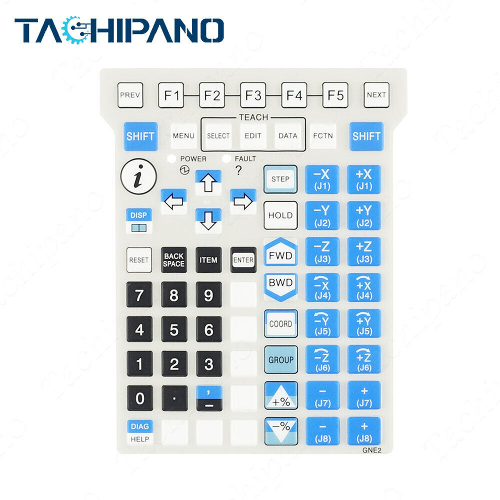 new For Fanuc GNE2 Teach Pendant Membrane Keypad Protective Film - FANUC