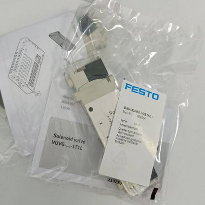 One FESTO VUVG-LK14-B52-T-G18-1H2L-S 8042564 Solenoid Valve Free Shipping