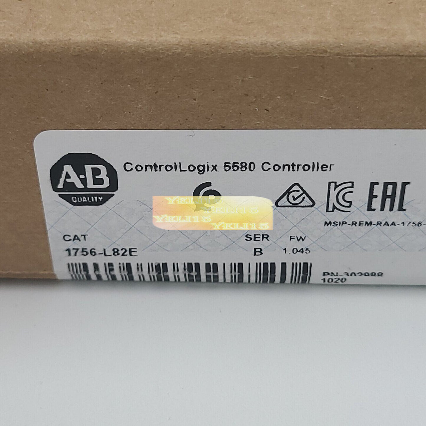 new AB Processor ControlLogix 5580 Controller 1756-L82E - AB PROCESSOR
