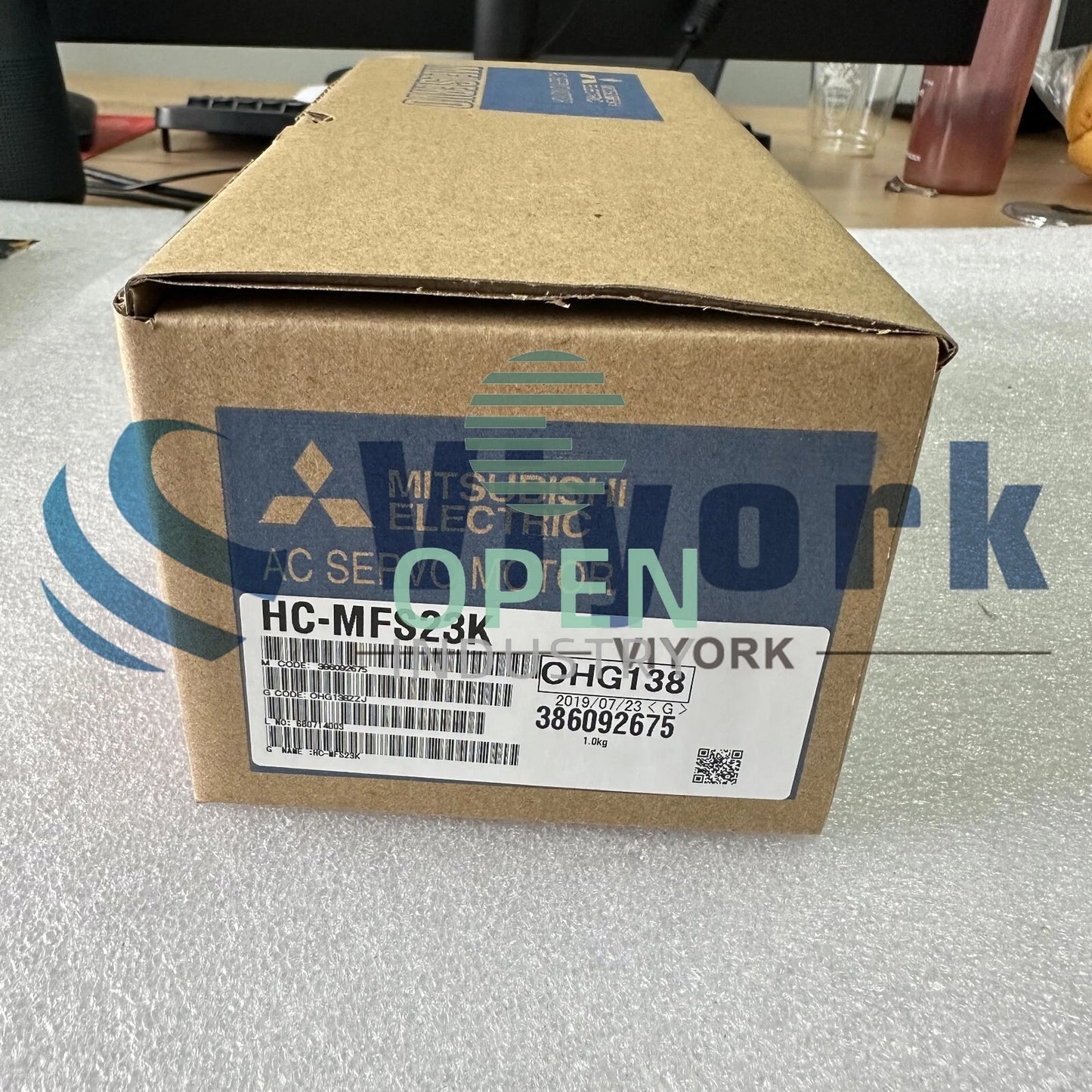 1PCS Mitsubishi HC-MFS23K AC SERVO MOTOR 3AC 120V 1.5AMP 200W 3000RPM