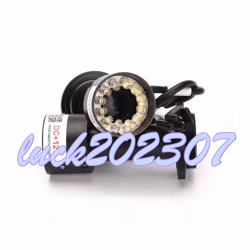 used 1PC U-TRON TL40-40 lens 4X40 with DC12V white ring light source - U-TRON