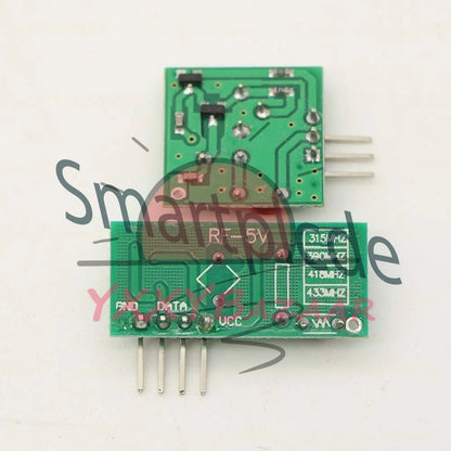 1pcs 433 Mhz DC 5V RF Transmitter & Receiver Module for Arduino Raspberry