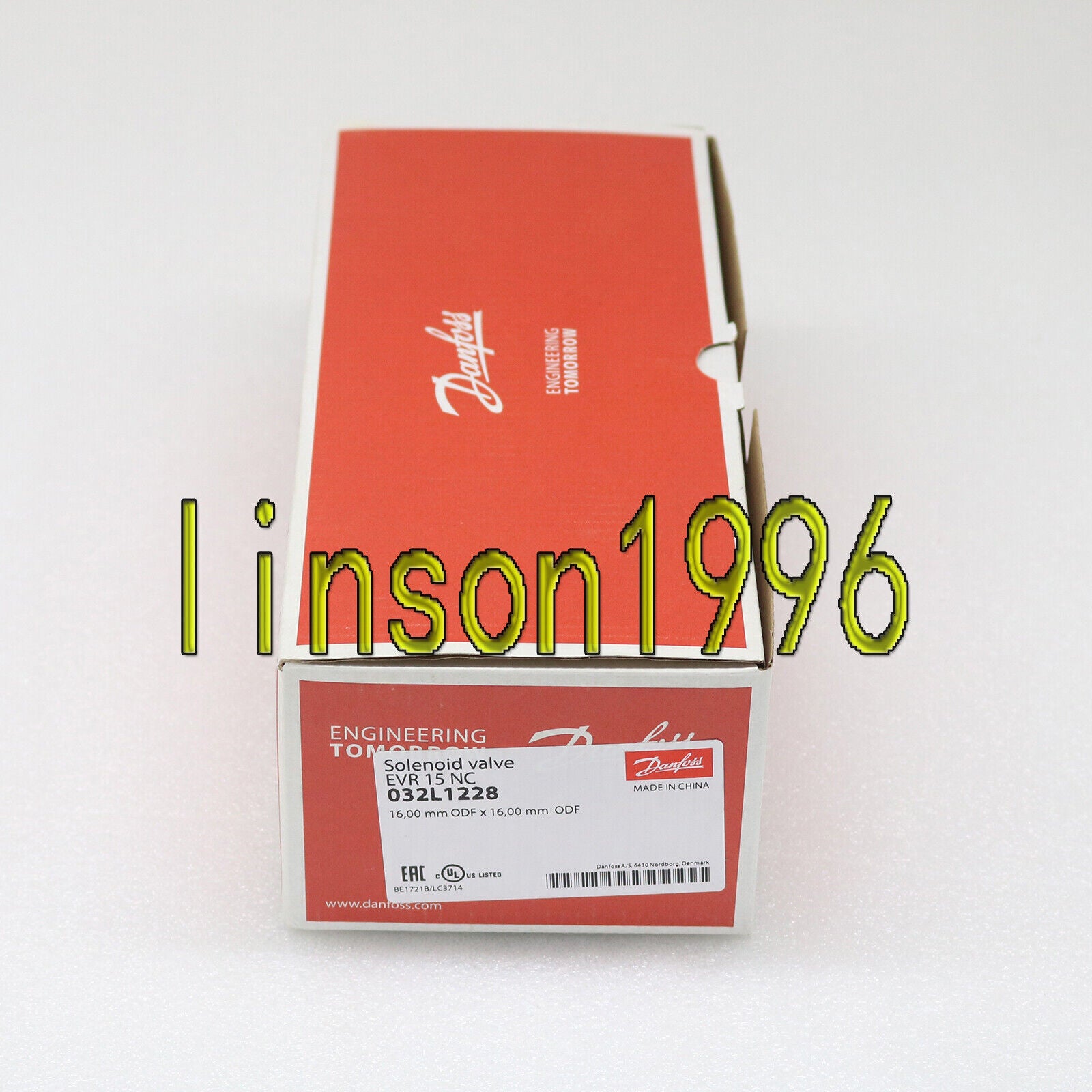 Danfoss Solenoid Valve EVR15 032L1228 IN BOX - DANFOSS