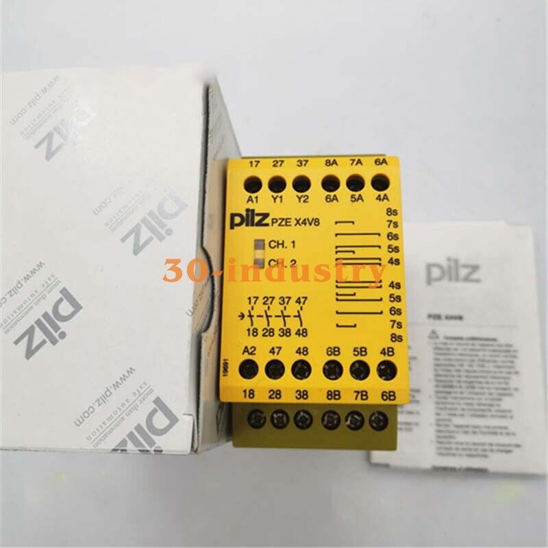1PCS NEW FOR PILZ Safety Relay PZE X4V8 774584 24VDC