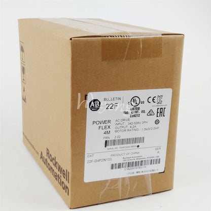 new 1PCS Allen-Bradley AC Driver 22F-D4P2N103 - ALLEN-BRADLEY