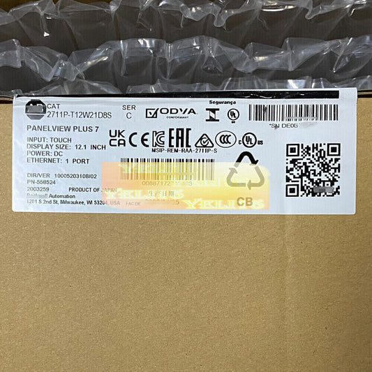 new 2711P-T12W21D8S PanelView Plus 7 Graphic Terminal 2711PT12W21D8S 1pcs - OPCOIL