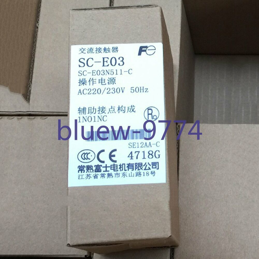 FUJI SC-E03 220VAC Contactors - FUJI