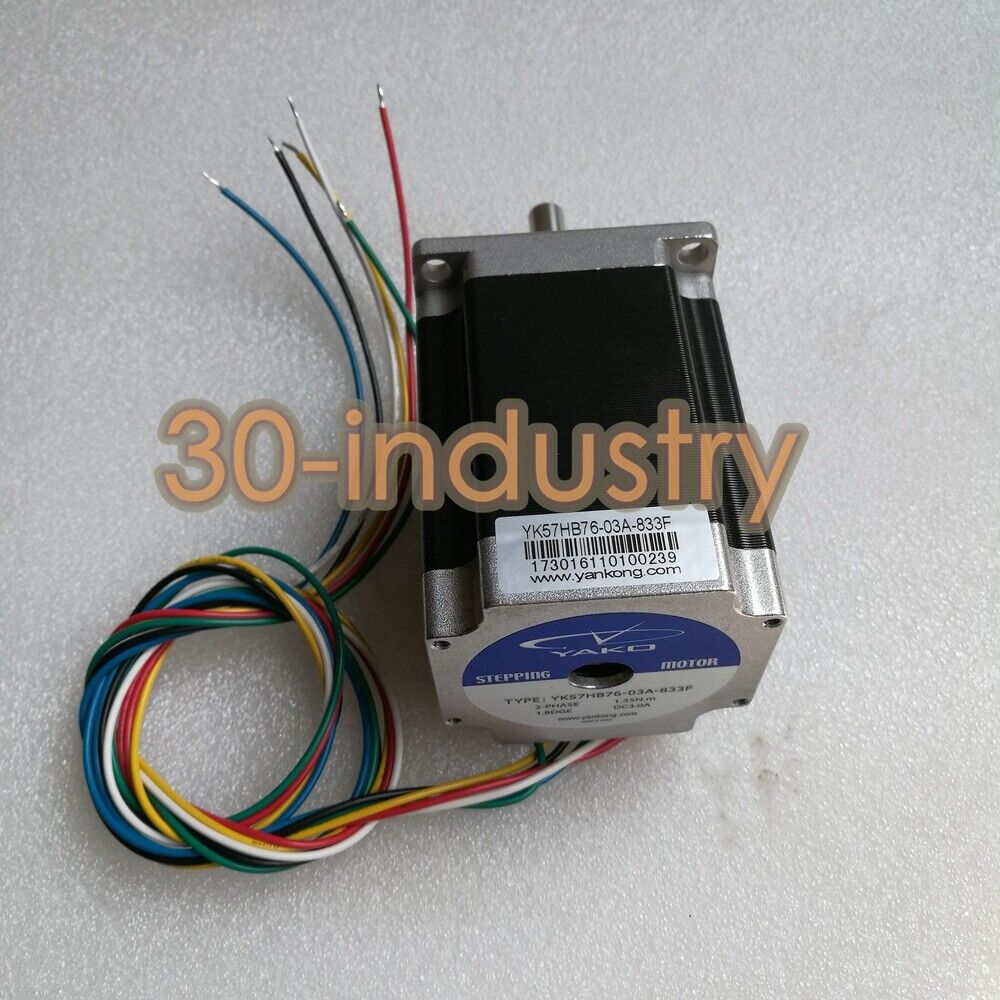 YK57HB76-03A-833F 2-Phase Stepping Motor 1.35N.m 6Pin DC3.0A - YKEY