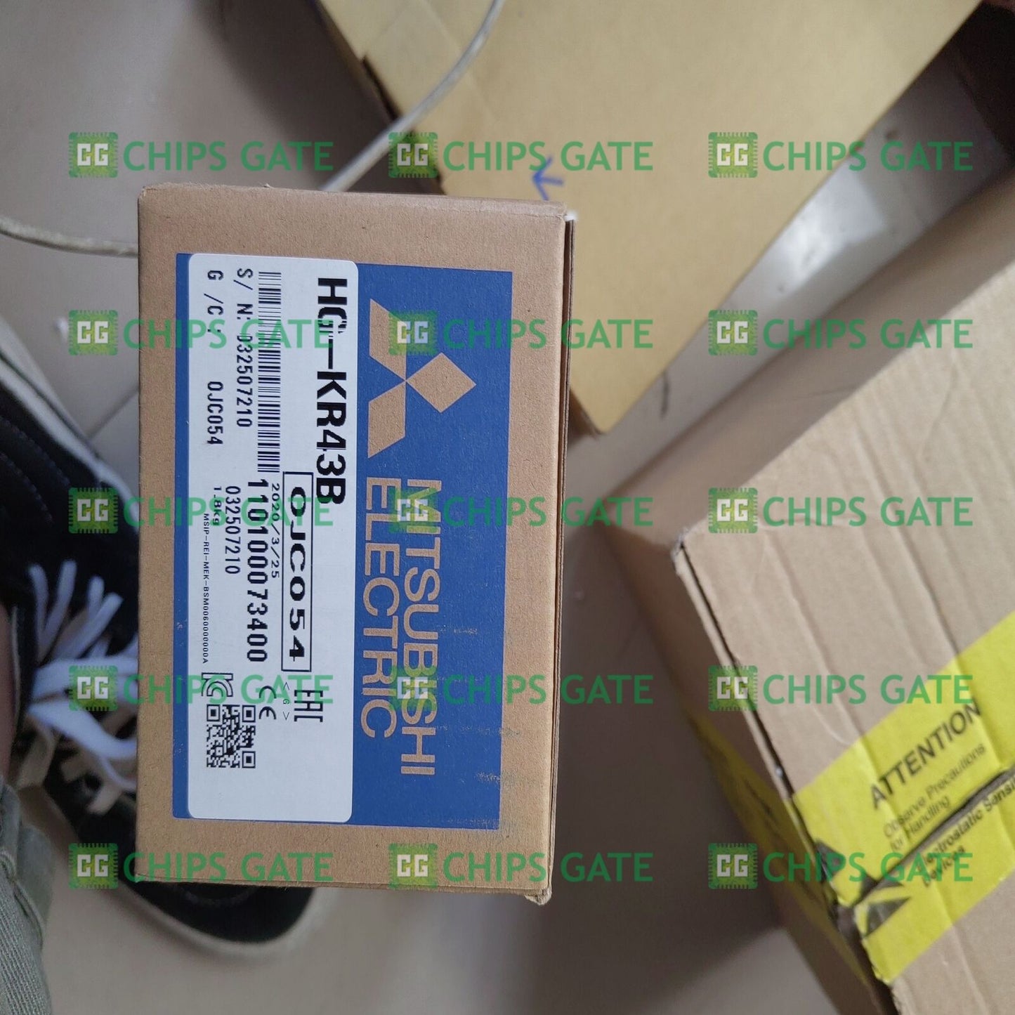MITSUBISHI AC SERVO MOTOR HG-KR43B - MITSUBISHI