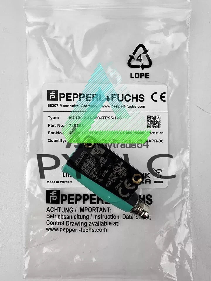 ML100-8-H-350-RT/95/103 PEPPERL+FUCHS BACKGROUND SUPPRESSION SENSOR 350MM