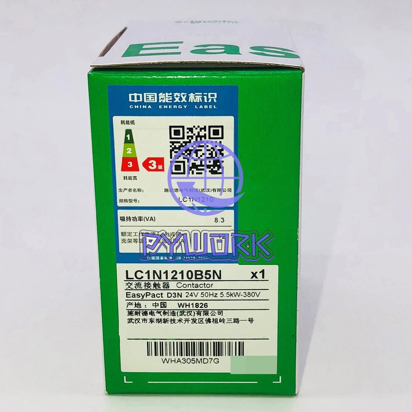 1piece Schneider LC1N1210B5N ontactor 12A 24V 50Hz Free Shipping