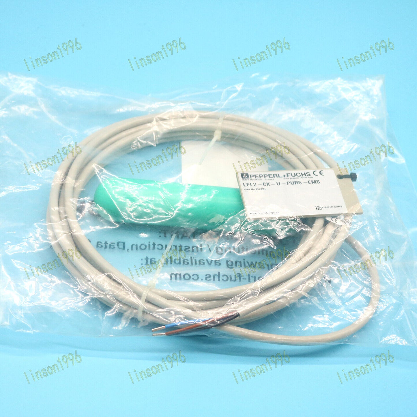 1PC Pepperl+Fuchs P+F LFL2-CK-U-PUR5-EMS Sensor Stock - PEPPERL+FUCHS