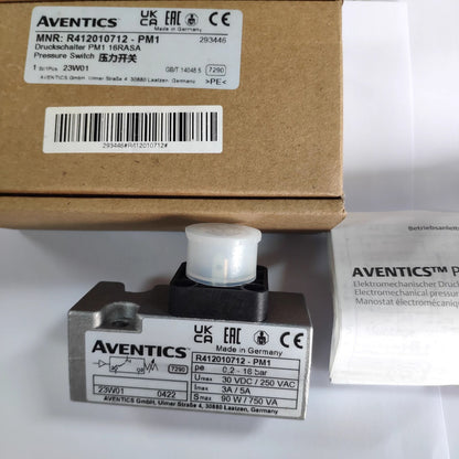 1pcs AVENTICS Pressure Switch R412010712 Series PM1 0.2-16bar