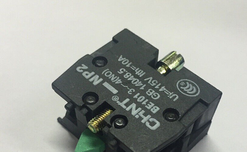 10Pcs  FOR CHNT NP2-BE101 Push Button contact