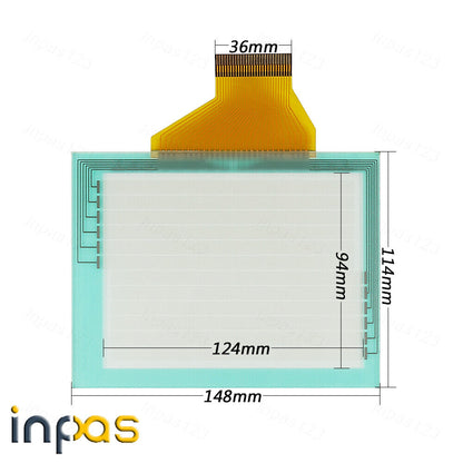 new For NT30-ST131B-EK Touch screen panel glass + overlay protective film