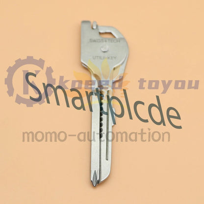 6-in-1 Utili Key Tool Keyring Keychain Gadgets Multifunction Stainless Steel##