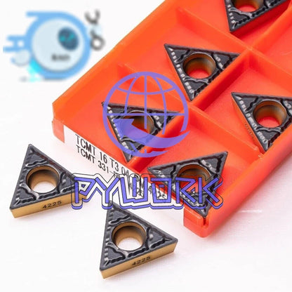 10pcs TCMT331PM 4225 TCMT16T304-PM 4225 CNC Carbide Turning Inserts TCMT331