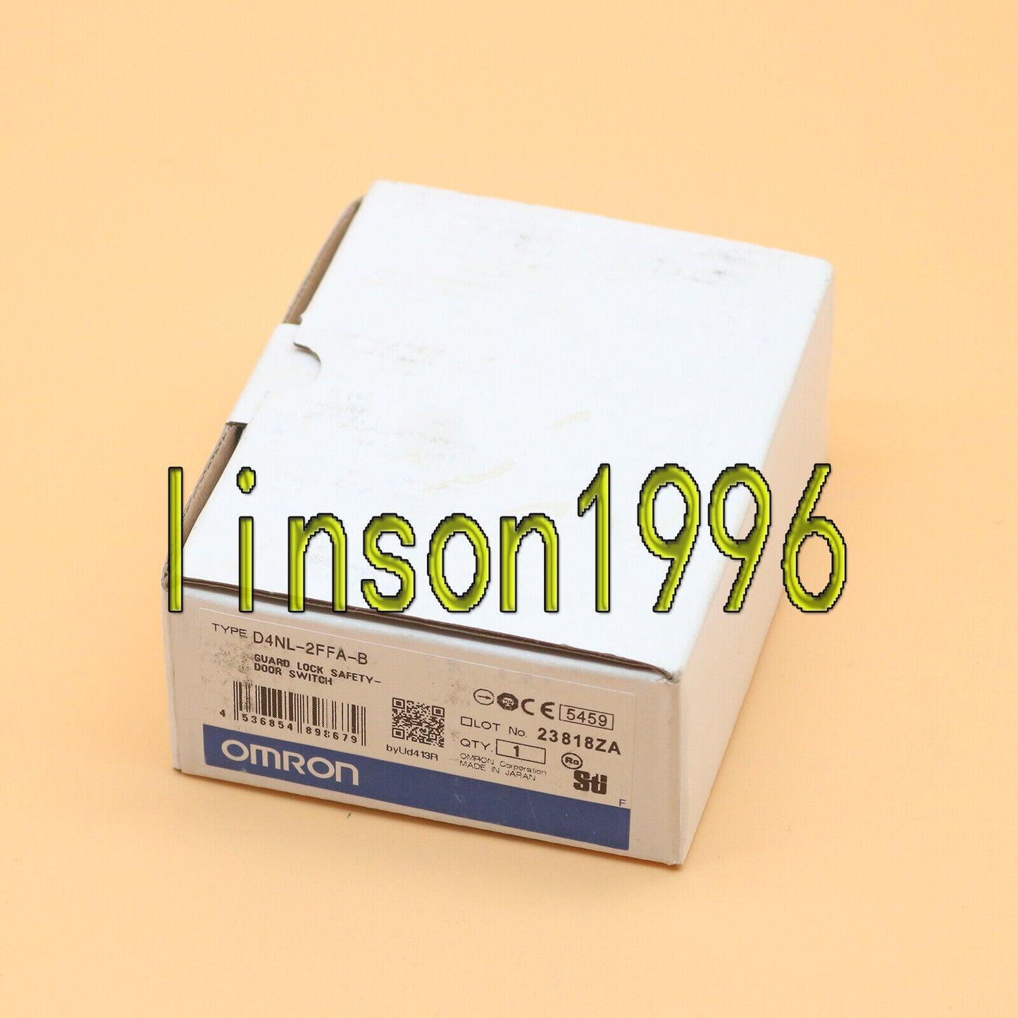 Omron Guard Lock Safety Door Switch D4NL-2FFA-B - OMRON
