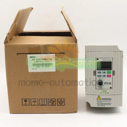 Delta VFD015M21A Frequency Converter 1.5KW 230V 1Pcs/
