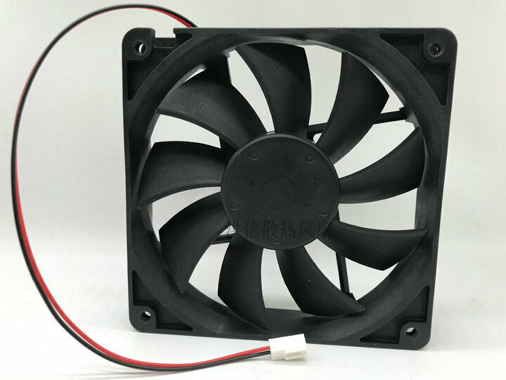new 1 PCS NMB Fan 4710KL-04W-B40 DC 12V 0.52A 12025 12CM 2 Pin cooling fan - NMB