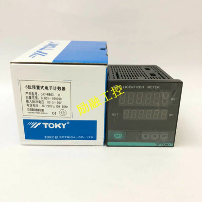 1PCS TOKY CA7-RB60 6-position preset electronic counter