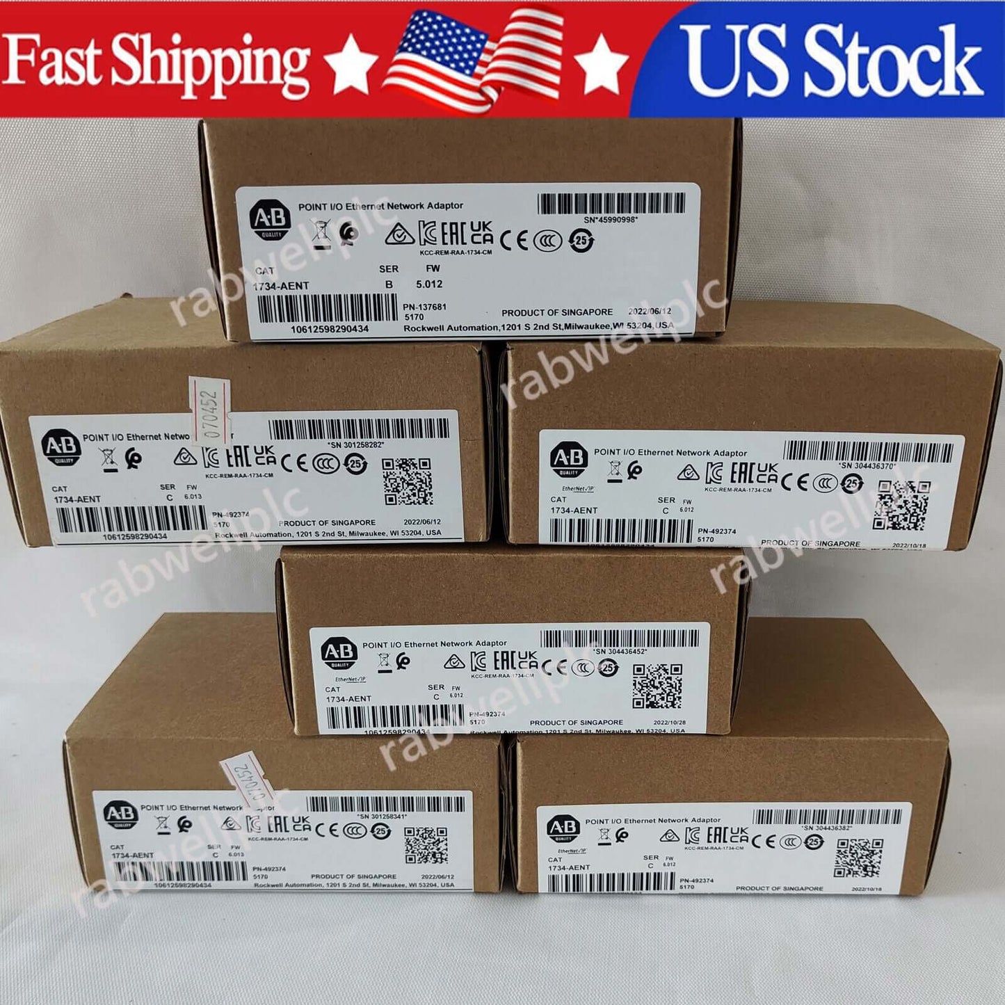 Allen-Bradley 1734-AENT Ethernet Network Adaptor - ALLEN-BRADLEY