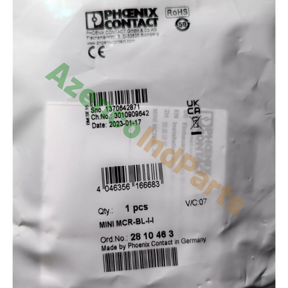 Phoenix Contact MINI MCR-BL-I-I Signal Multiplier 2810463 Fast Delivery - PHOENIX CONTACT