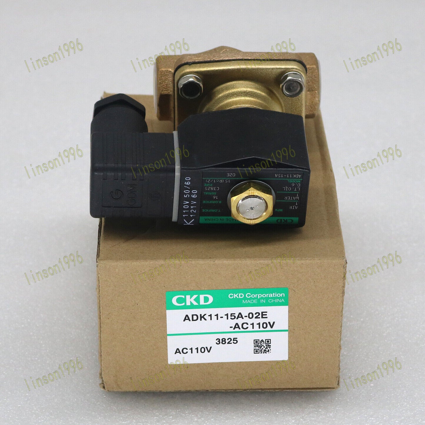 1PC ADK11-15A-02E Solenoid Valve AC110V - ADK