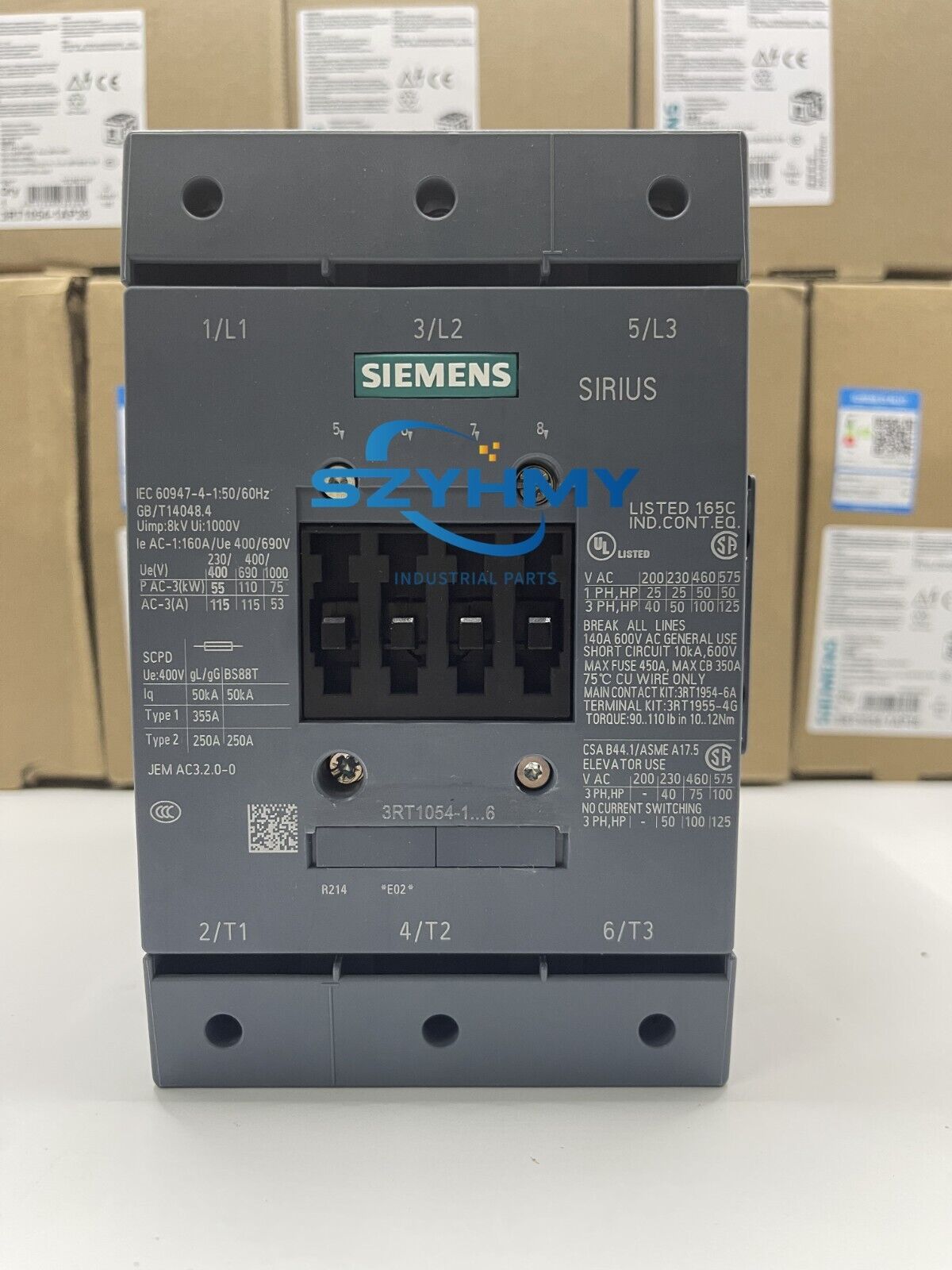 new  Siemens 3RT1054-1AP36 contactor quick delivery