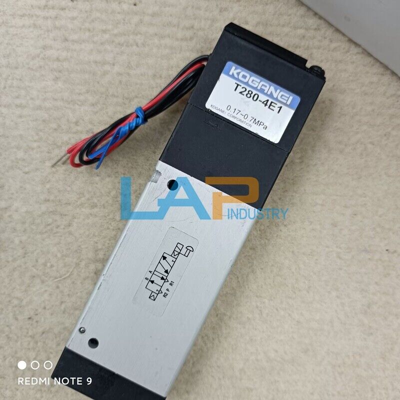 KOGANEI Solenoid Valve T280-4E1 - 200V - 1PC - KOGANEI