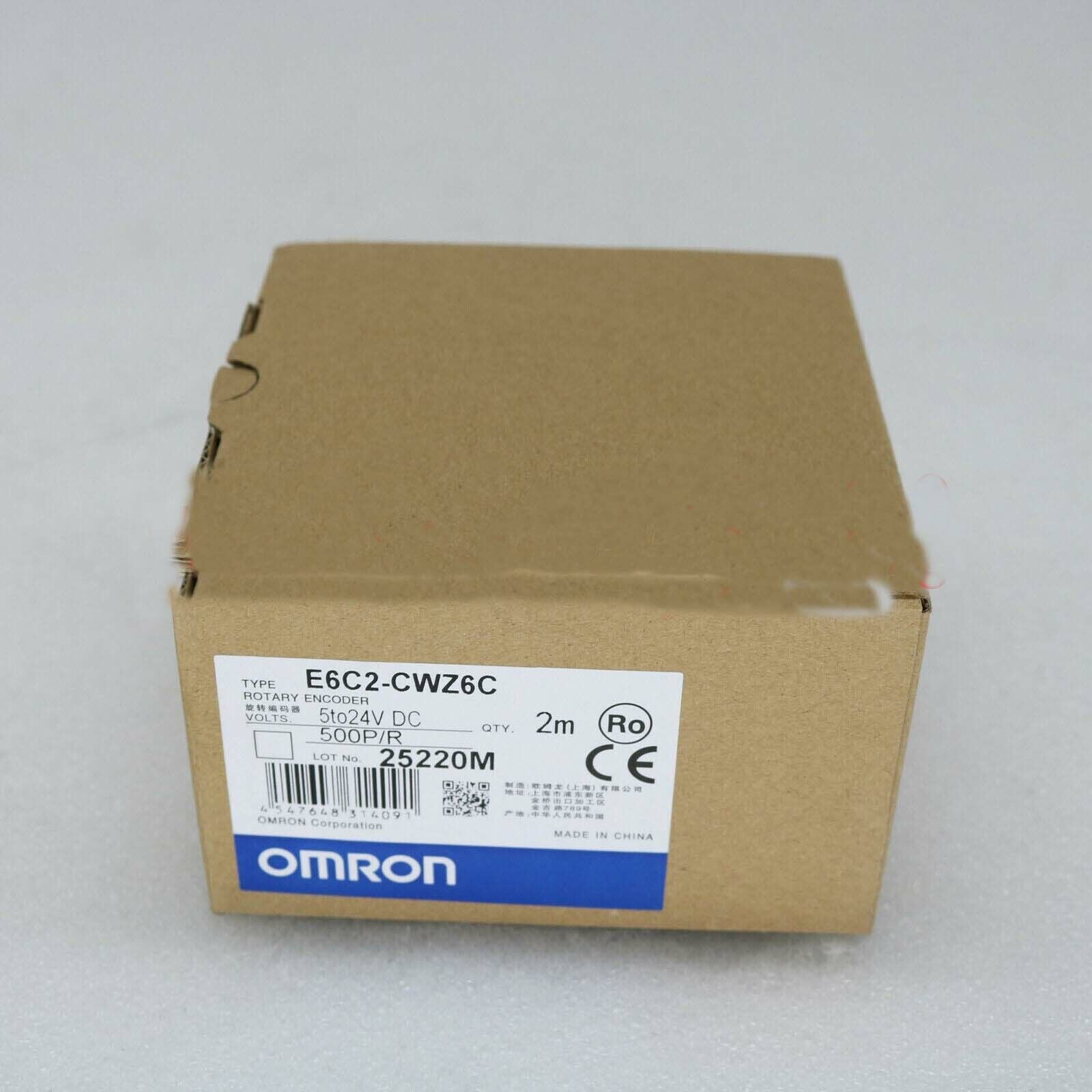 new 1PC  Omron E6C2-CWZ6C 500P/R E6C2CWZ6C Rotary Encoder