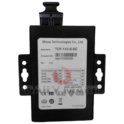 new MOXA TCF-142-S-SC Fiber Optic Converter - MOXA