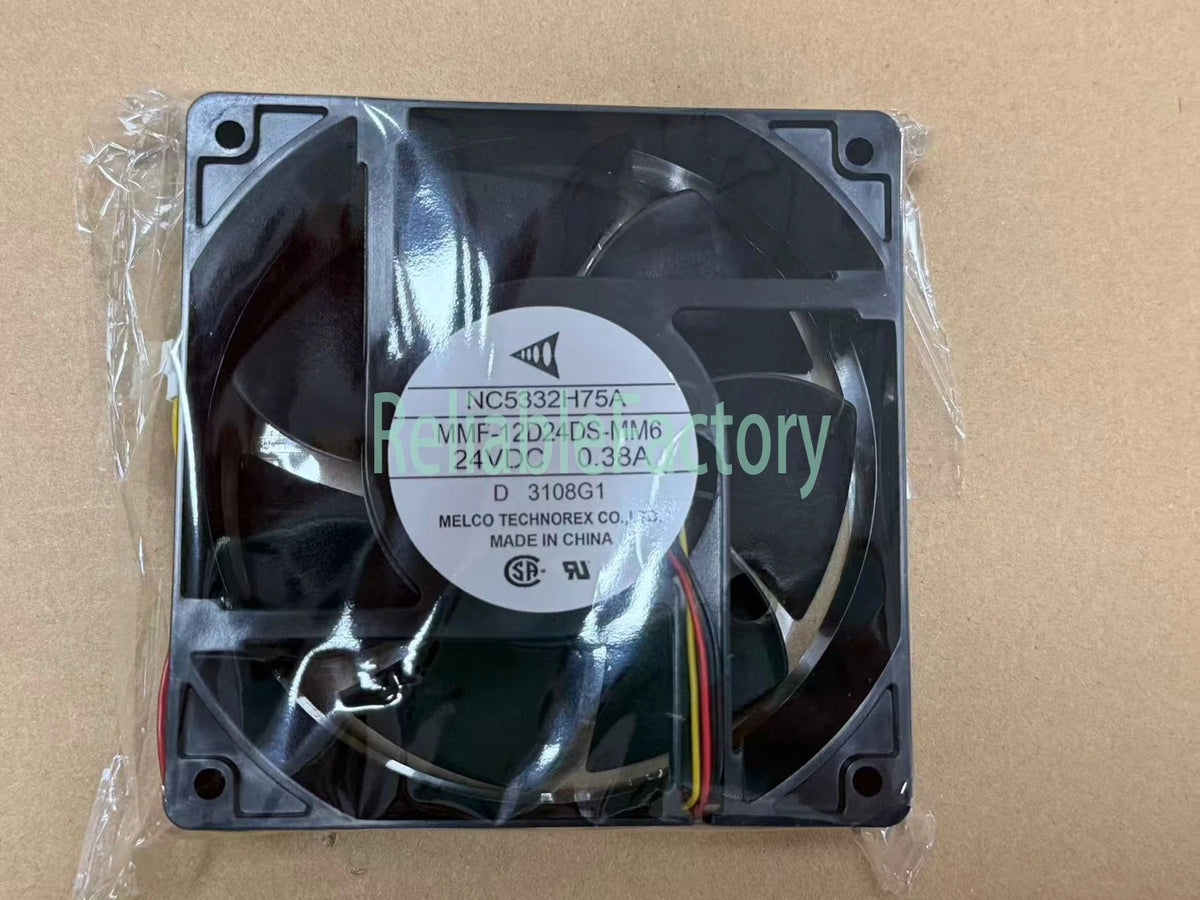 MMF-12D24DS-MM6 NC5332H75A 24V 0.38A Mitsubishi inverter cooling fan 12038.