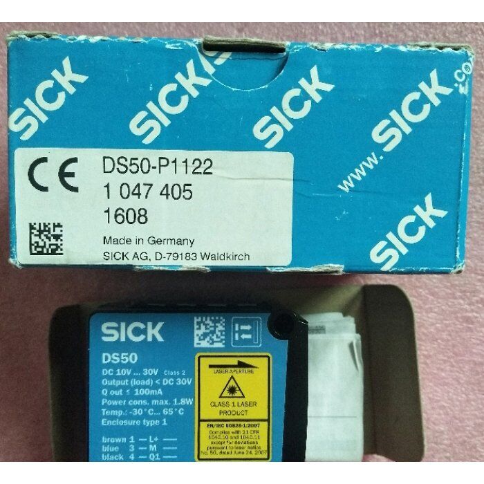 new 1 piece   sick Laser displacement sensor DS50-P1122 ship