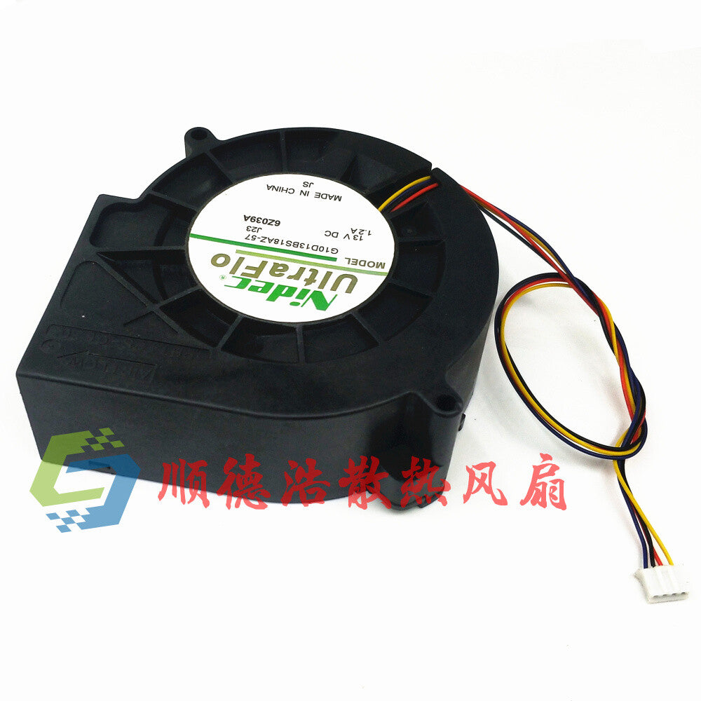 1pcs  Nidec G10D13BS18AZ-57 9733 13V 1.2A high air volume fan
