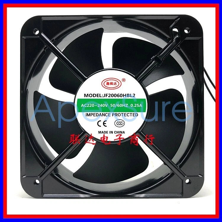 JF20060HBL2 200*200*60mm220V/380V cooling fan
