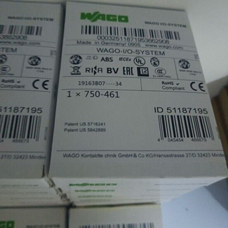 One New WAGO 750-461 PLC In Box - WAGO