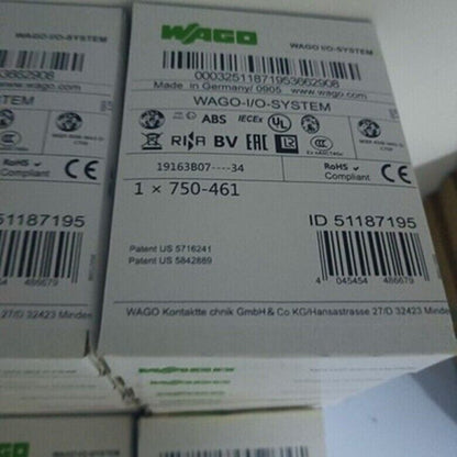 One New WAGO 750-461 PLC In Box - WAGO