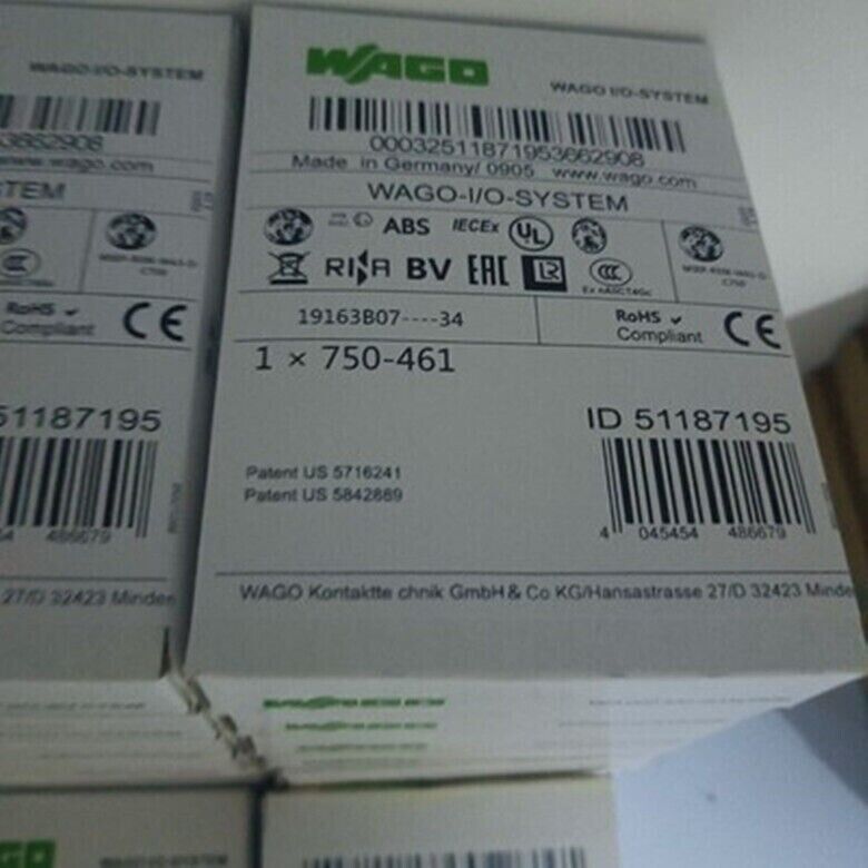 One New WAGO 750-461 750461 PLC In Box WAGO