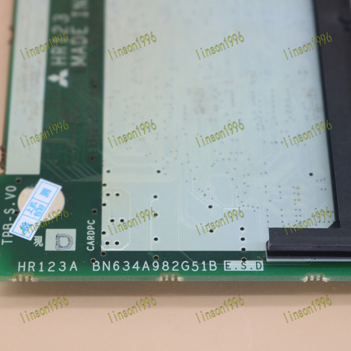 used Mitsubashi hr123a pcb board tested good - MITSUBISHI