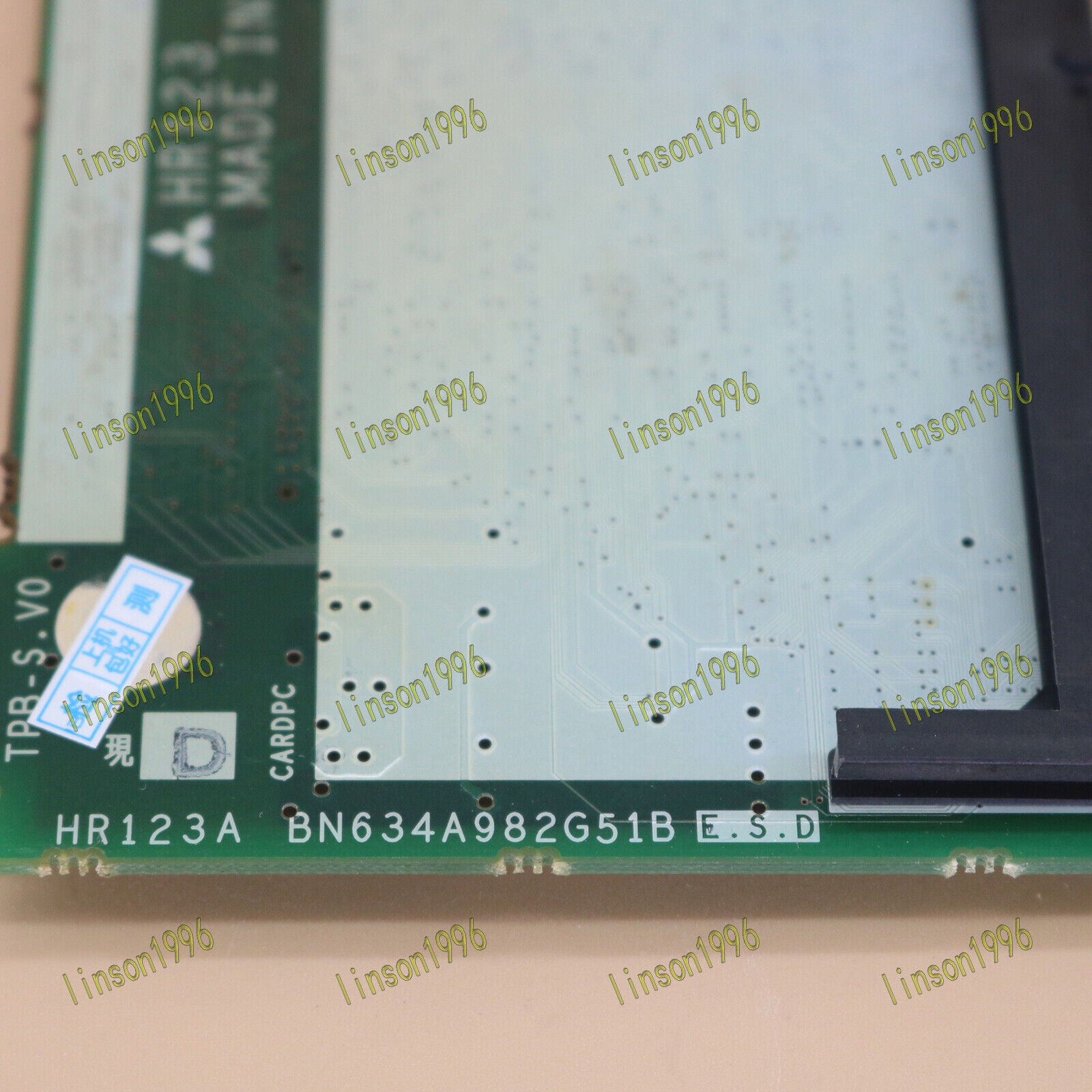 used Mitsubashi hr123a pcb board tested good - MITSUBISHI