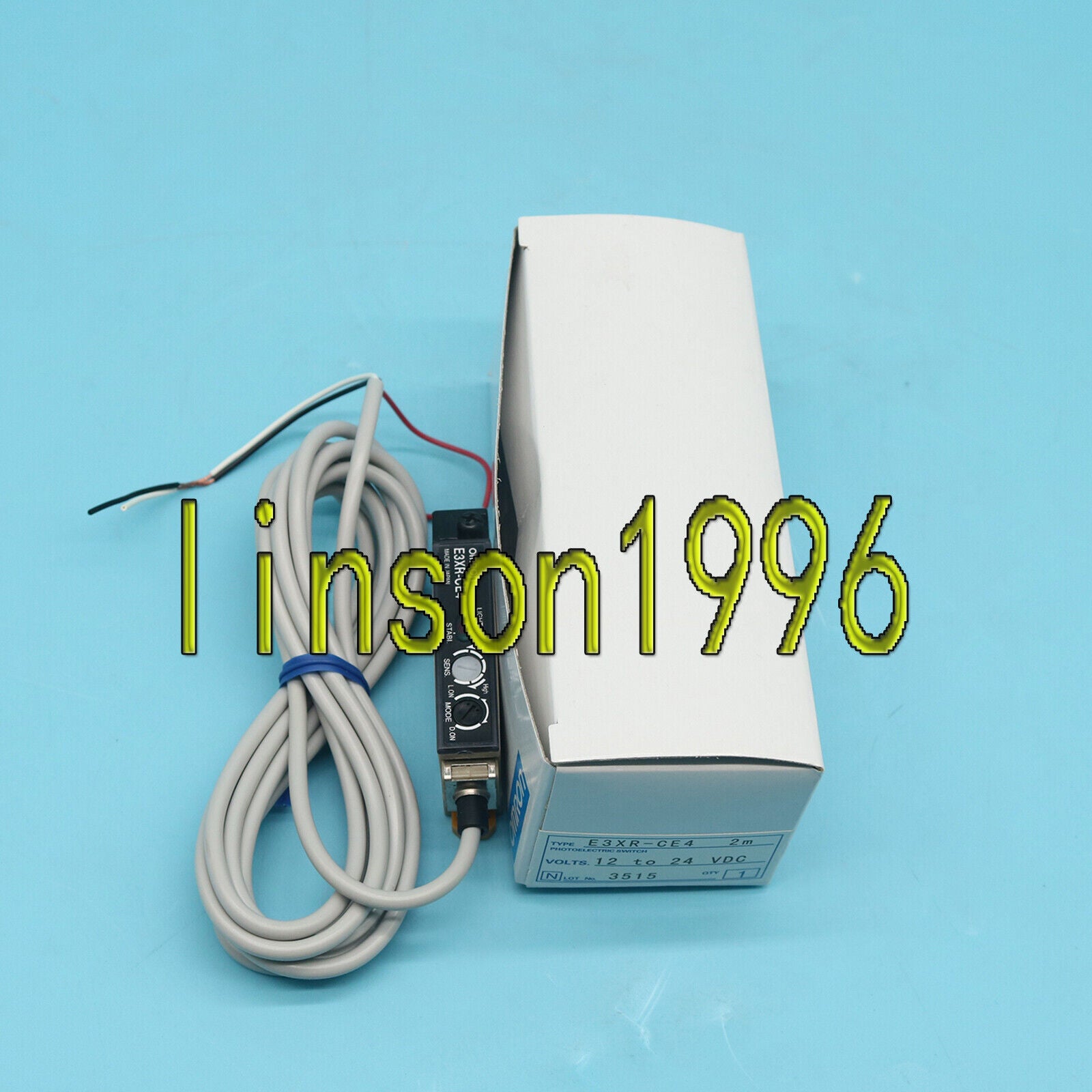 Photo Fiber Optic Switch E3XRCE4 Amplifier Sensor 12-24VDC - OMRON