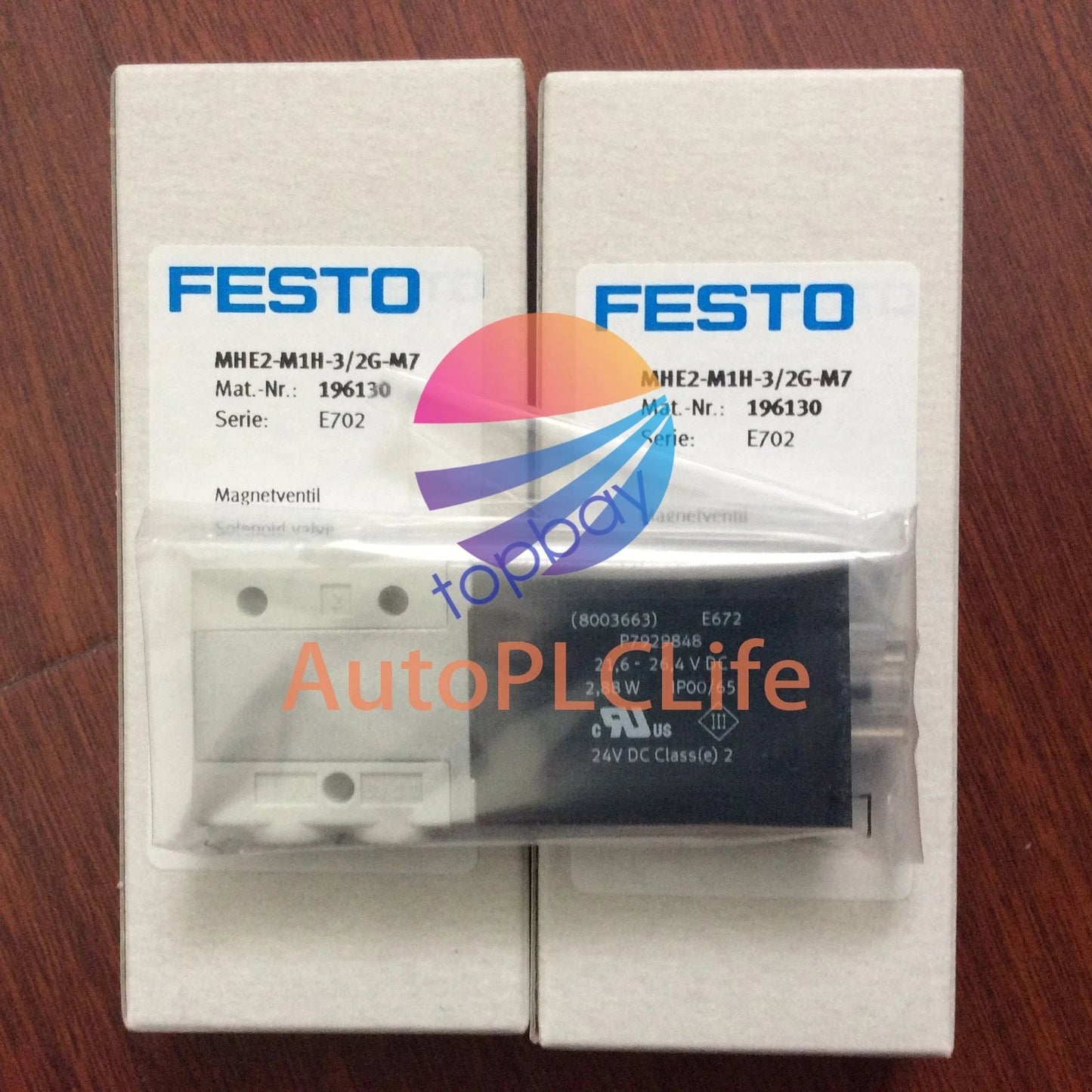 1PC FESTO MHE2-M1H-3/2G-M7 196130 Solenoid Valve