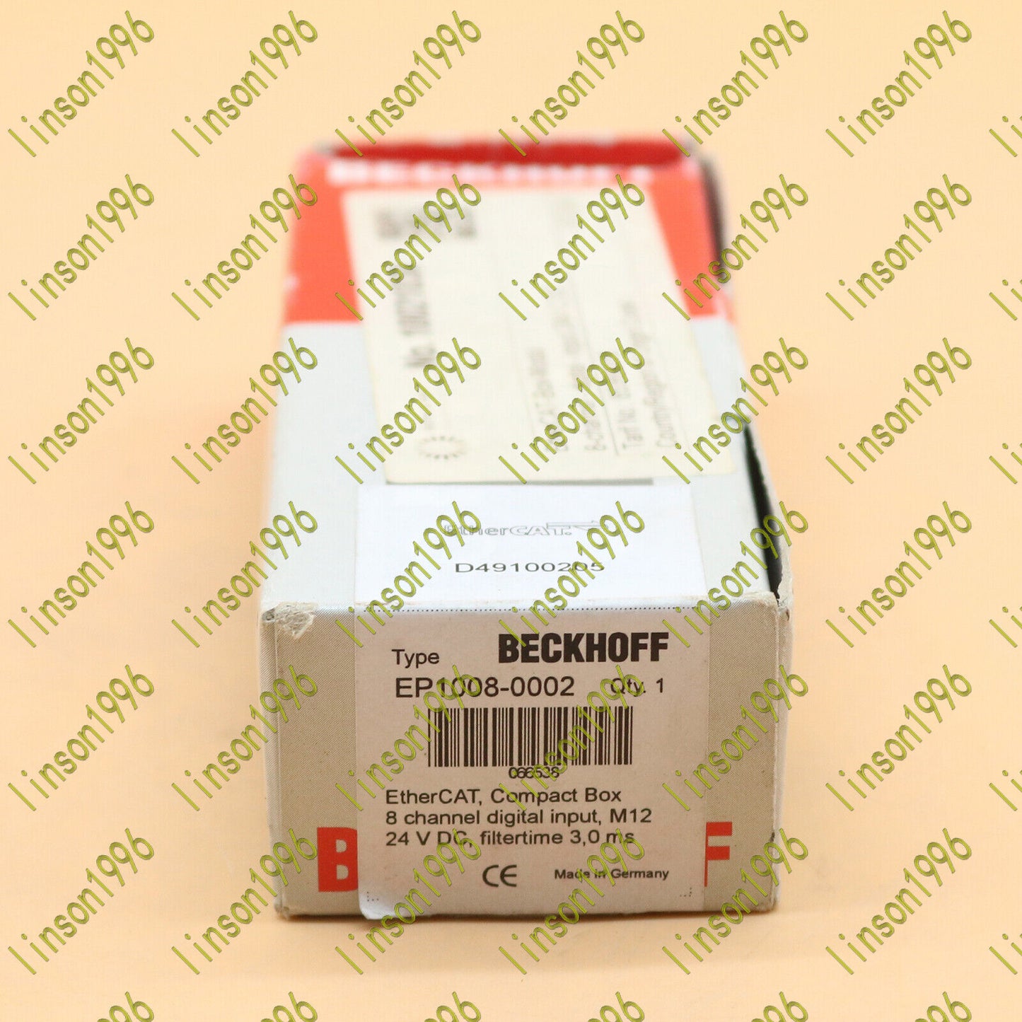 New For BECKHOFF EP1008-0002 Module in Box: Fast Delivery - BECKHOFF